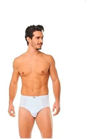 Merkloos 3 pack - Heren Ondergoed - Heren Slip - %100 Katoen