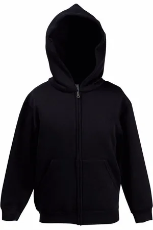 AWDis Katoenmix vest met capuchon voor jongens 140 (9-11 jaar)