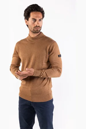 Presly & Sun Heren - Pullover - XXL - Bruin - Jordan