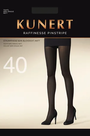 Kunert Raffinesse pinstripe 40 denier panty