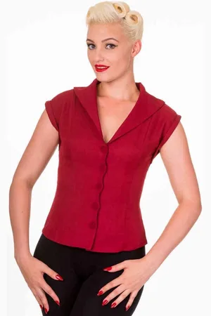Dancing Days DREAM MASTER Blouse - S - rood