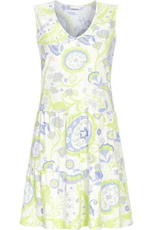 Ringella – Pastel – Nachtkleed – 4211014 – Nautic Blue Yellow - 38