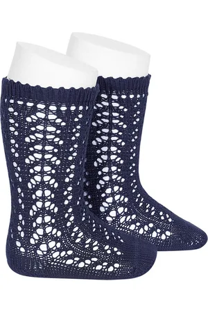 CONDOR Cóndor Kniekous Opengewerkt | 2518/2 | /Donkerblauw | 18-24 mnd | maat 2