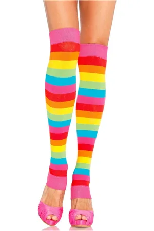 Leg Avenue Rainbow Leg Warmers