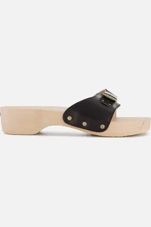 Scholl Pescura Heel Sandalen Leer - Dames