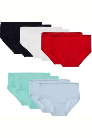 Merkloos Gami Meisjes Slip Set van 10 stuks 110