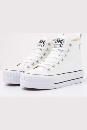 British Knights KAYA MID Dames sneakers hoog - Wit - maat 37