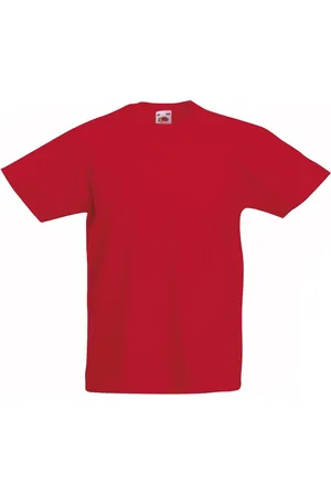 Fruit Of The Loom T-shirt Kinderen maat 104 (3-4) 100% Katoen 5 stuks