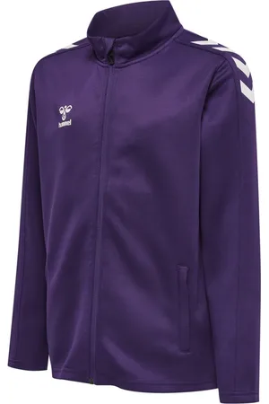 Hummel Kinder Zip Jacke Hmlcore Xk Poly Zip Sweat Kids Acai/White-176