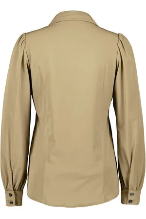 DIDI Dames Travel blouse Culture in Kelp sand maat 44