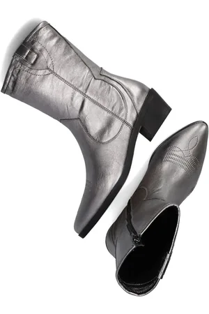 NOTRE-V 18050 Enkellaarsjes - Enkelboots met rits - Dames -