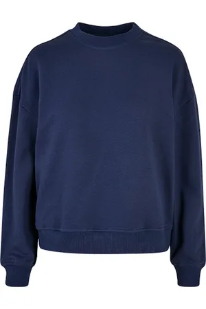 Build Your Brand Ladies Oversized Crewneck Sweatshirt BY212 - - 4XL