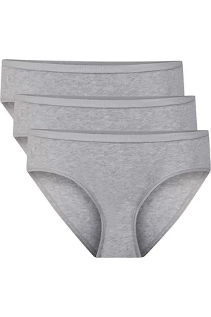 Bamboo Basics Comfortabel & Zijdezacht Mila - Bamboe Hip Slips (Multipack 3 stuks) Dames - Onderbroek - Ondergoed - Licht - S