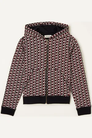Zadig & Voltaire Zadig&Voltaire Kids Sweatvest met capuchon en logoprint