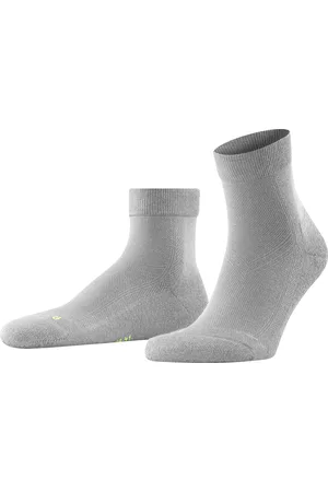 Falke Cool Kick anatomische pluche zool functioneel garen sokken Unisex grijs