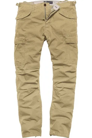 Vintage industries Cargohose Miller M65 Pants Dark Khaki-W38
