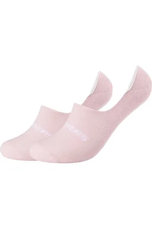 Skechers 2PPK Mesh Ventilation Footies Socks SK44008-4242, Vrouwen, , Sokken, maat: 43-46