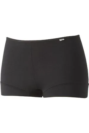 AVET Dames boxershort katoen 38842 - Comfort short - katoenen ondergoed - wit - - beige - badstof kruisje - L