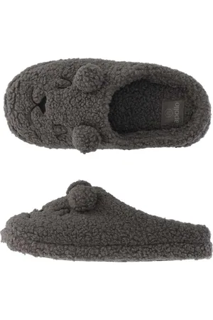 Apollo Pantoffels Dames - Teddy Bear Antraciet