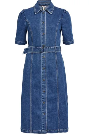 Object Object Objcarol Denim Dress Jurken Dames - Kleedje - Rok - Jurk -