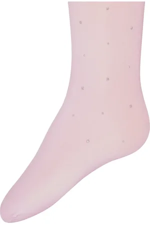 Ewers Kinderpanty met stipjes van glitters - 50 DEN - - 122/128