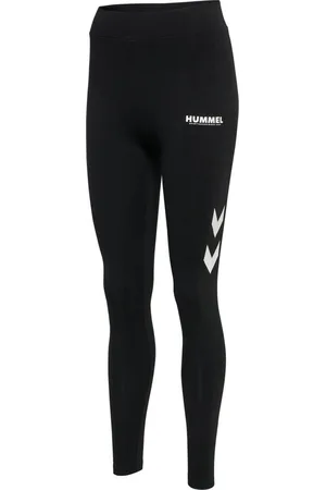 Hummel Damen Leggings Hmllegacy Woman High Waist Tights Black-XL