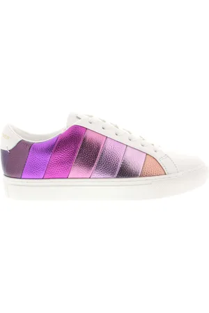 Kurt Geiger Lane Stripe Lage sneakers - Leren Sneaker - Dames -