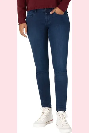 Timezone Dames Jeans Broeken TIGHT SANYATZ skinny Fit Blauw 28W / 32L Volwassenen