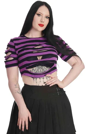 Banned Retro Toxicbby Crop top - L