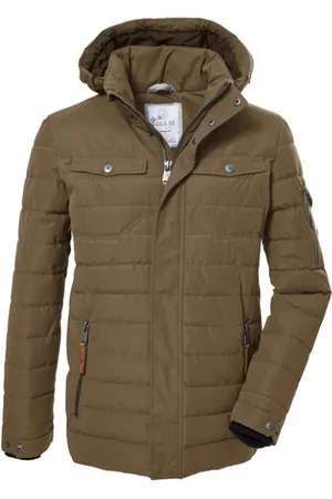 Killtec Heren winterjas - Padded/gewatteerde winterjas heren - - 40884 - maat 3XL