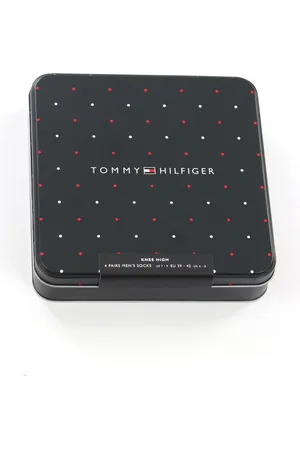 Tommy Hilfiger Giftbox 4 paar Herenkousen kniehoogte - - 39/42