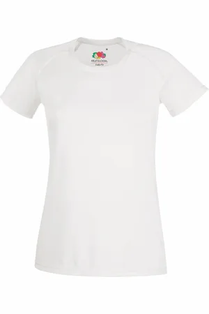Fruit Of The Loom Dames / Vrouwen Prestatie Sportkleding T-Shirt
