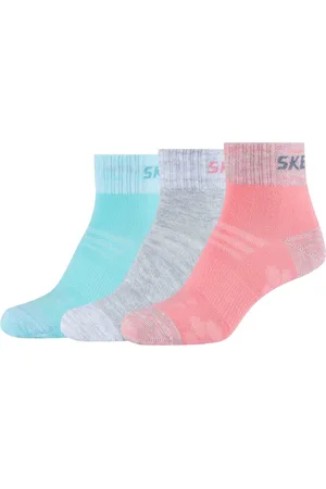 Skechers 3PPK Wm Mesh Ventilation Quarter Socks SK42022-3060, voor meisje, , Sokken, maat: 31-34