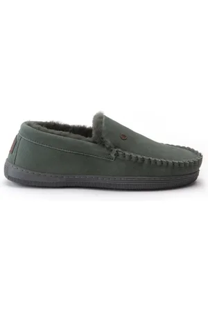 Warmbat Grizzly Heren Sloffen - Duck Green