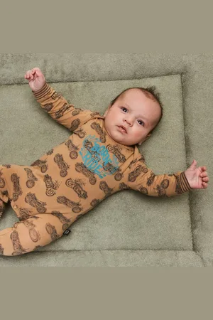 Charlie Choe Baby jumpsuit longsleeve - met Motoren