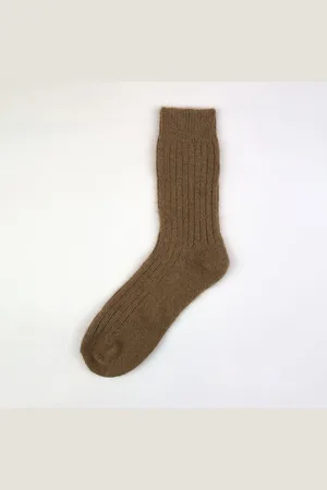 Merkloos 100% kameelharen / kameel wollen sokken dames/heren 38/39