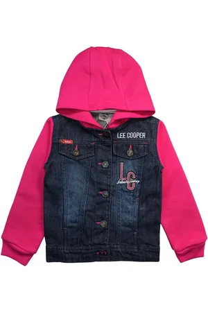 Lee Jasje vestje LC denim roze Kids & Kind Meisjes