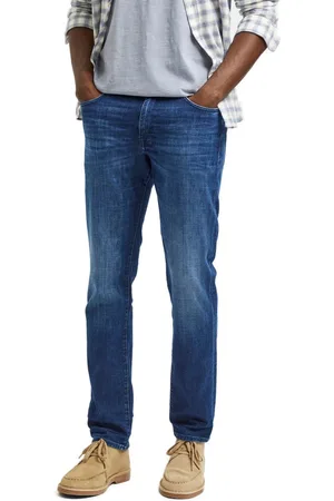 SELECTED Straight Scott Jeans Blauw 30 / 32 Man