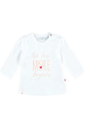 FEETJE L/m Less Sleep More Sleepovers shirt|MT. 68