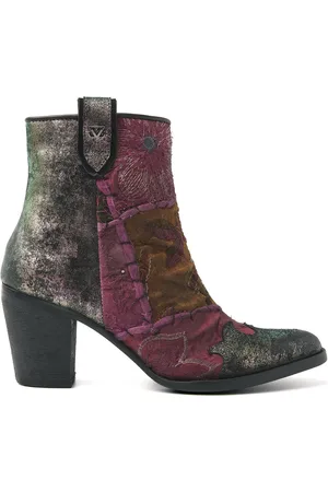 Lazamani Dames Enkellaarsjes 85.605 Purple-Disco