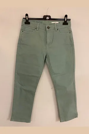 ESPRIT Munt groene capri broek van - Waist 36