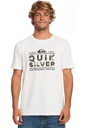 Quiksilver Logo Print T-shirt Eqyzt07507-wbb0 - Kleur