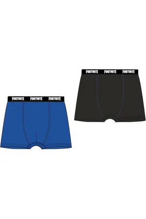 Fortnite 2 Pack Boxershorts - - blauw - - maat 152 cm / 12 jaar