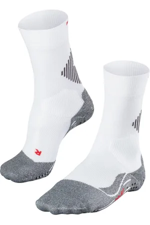 Falke 4 GRIP Stabilizing Met medium vulling Stabiliserend Blessurepreventief Beste ondersteuning met compressie Ademend Sneldrogend Wit Unisex Sportsokken