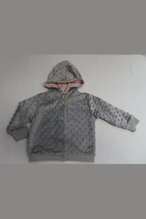 Merkloos Gilet - Meisje - Licht - 1 jaar 80