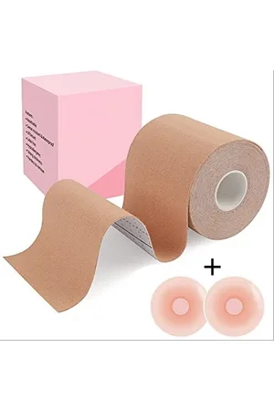 Merkloos Tape geschikt voor borsten - Fashion tape - Plak BH - BH Tape - Borstentape - 5 meter - Pijnloos verwijderen