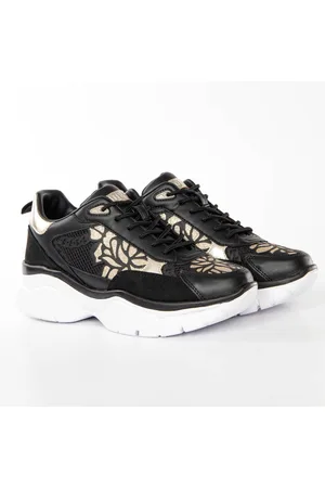 Guess Chunky gold floral