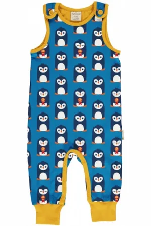 Maxomorra Playsuit ANTARCTIC PENGUIN 62/68