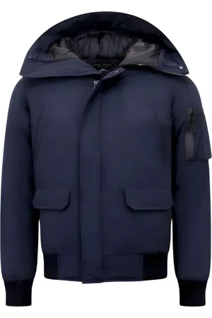 Enos Winterjassen Heren - Gewatteerde Jassen - Heren Jas - 8821 - Blauwe Jas