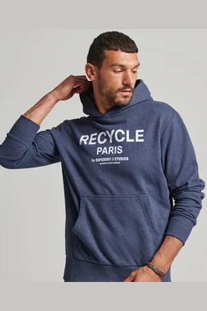 Superdry Heren Trui Recycled City hoodie